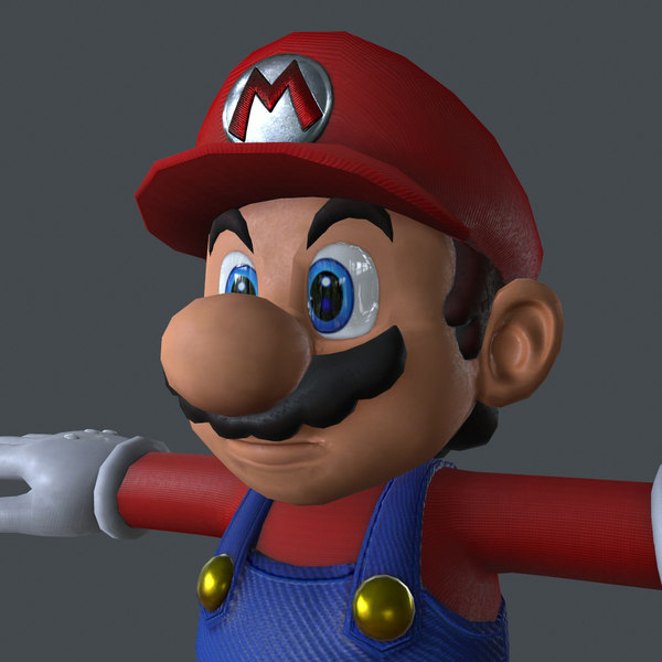 Blender Mario Models Turbosquid 0057