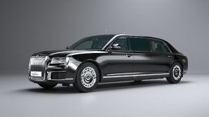 aurus senat limousine 3D model
