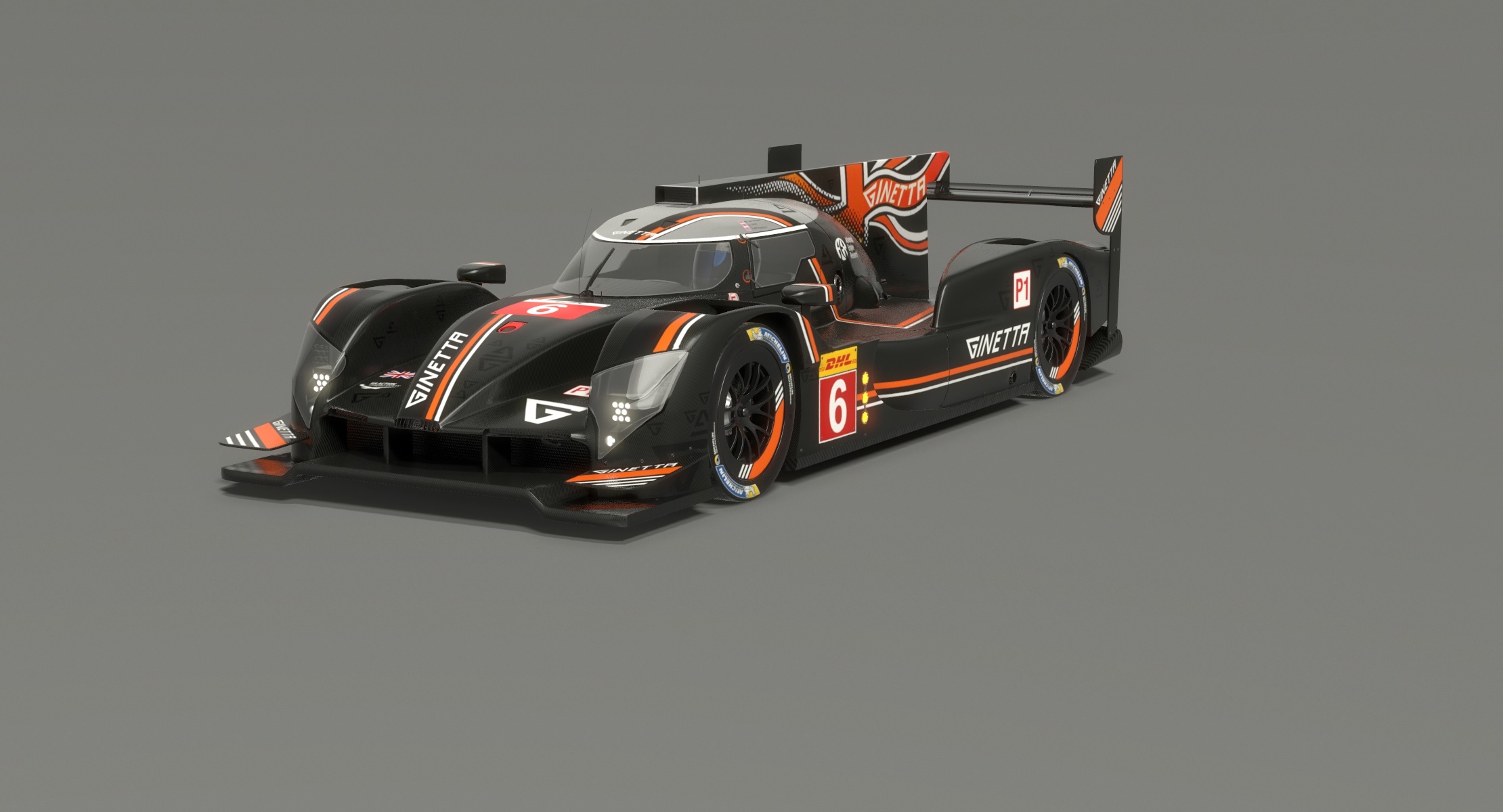 1/43 Ginetta G60-LT-P1 5 Le Mans 2018 #QY0NLZ