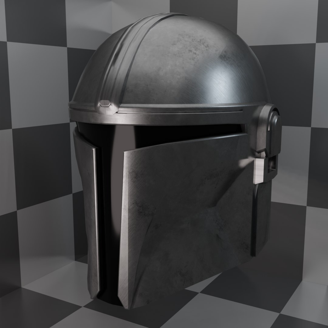 3D model mandolorian helmet - TurboSquid 1573755