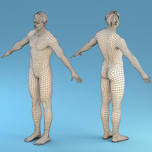 base character male 3D