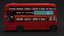 3D model london bus double