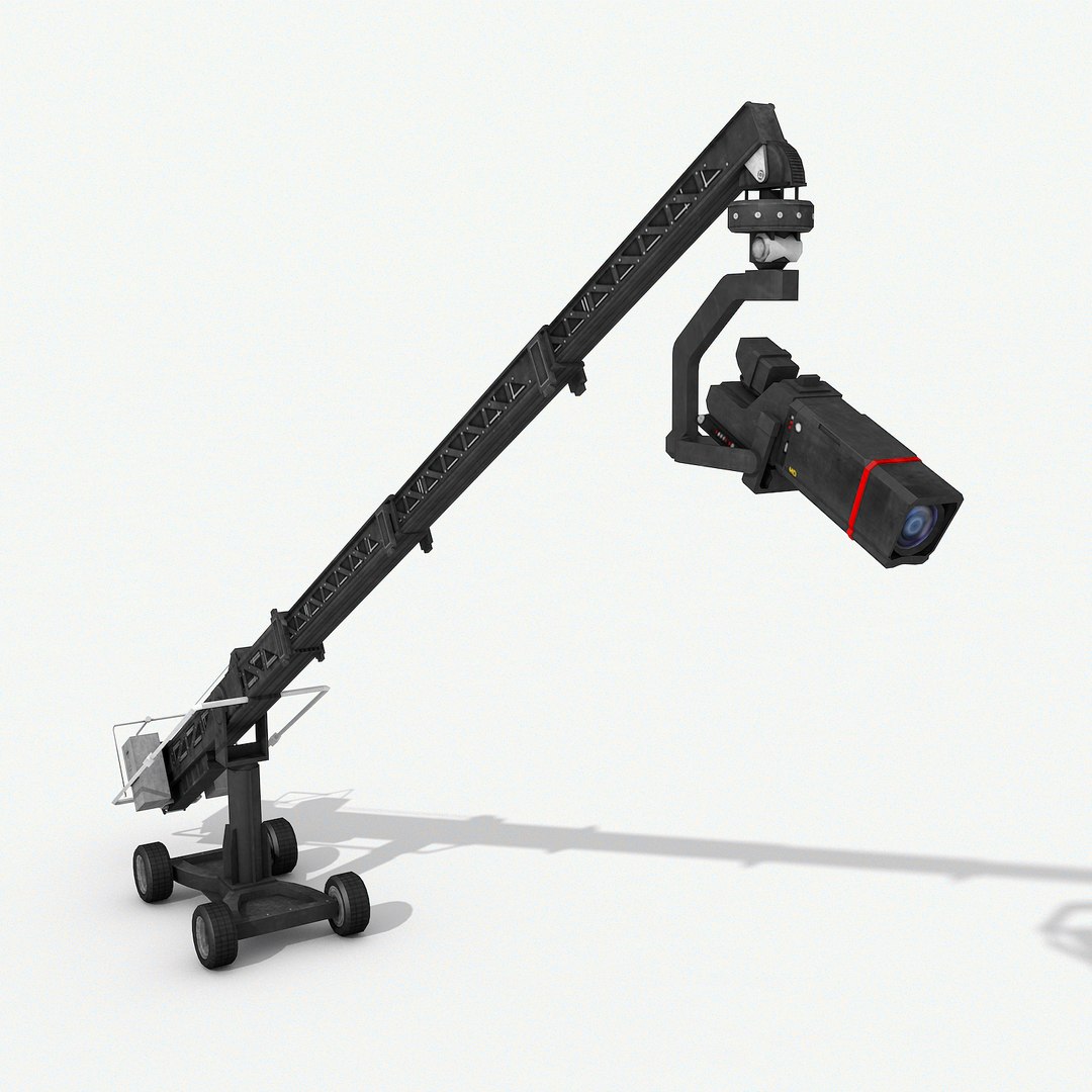 Camera crane 2 3D model TurboSquid 1574433