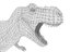 3D model tyrannosaurus rex rigged