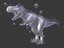 3D model tyrannosaurus rex rigged