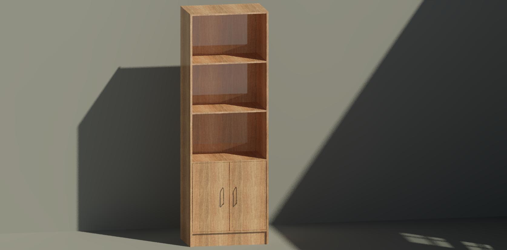 Building Revit Family Book Shelve Storage