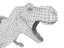 tyrannosaurus rex fur rigged model