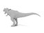 tyrannosaurus rex fur rigged model