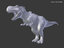 tyrannosaurus rex fur rigged model