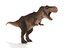 tyrannosaurus rex fur rigged model
