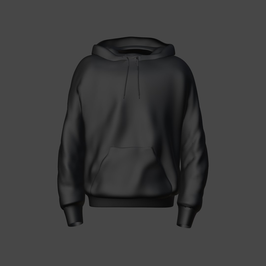 hoodie 3d trefoil graphic sweat