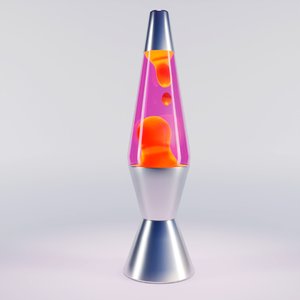 cute lava lamp 3D model