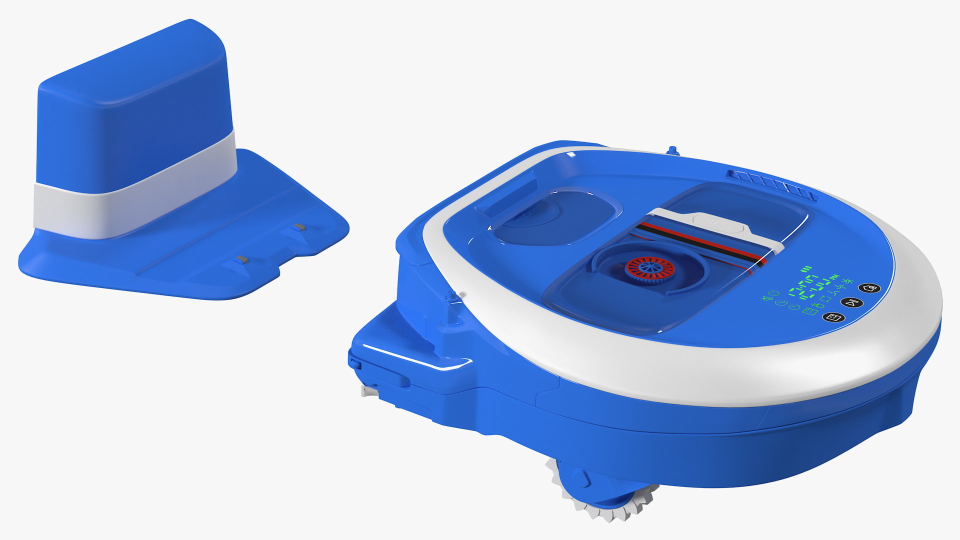 Robot vacuum cleaner docking 3D model TurboSquid 1576266