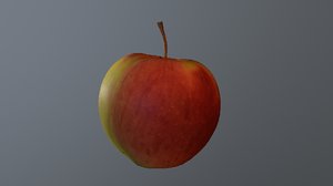 3D model apple 01