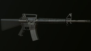 3D m16a2 rifle