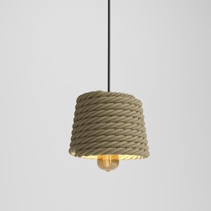 hanging lamp loft house 3D model