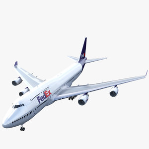 3D boeing 747-400 747 jumbo