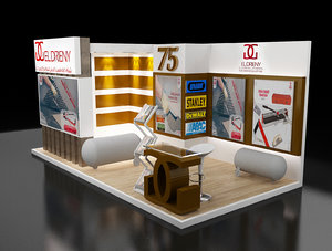 stand exhibition booth 3D