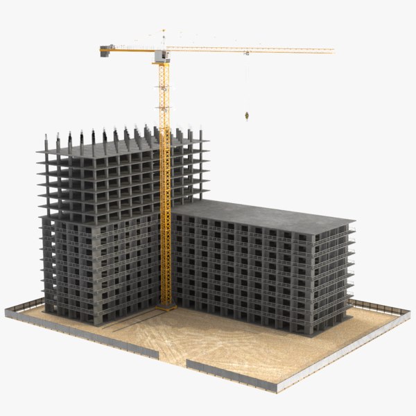 3D real construction site