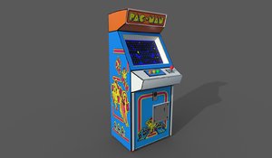 arcade machine 3D model