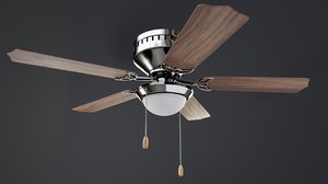 3D ceiling fan model