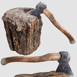 stump ax model