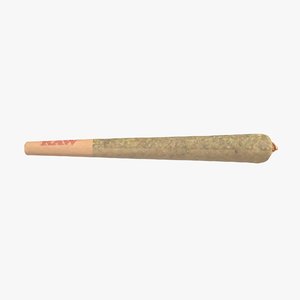 pre-rolled cannabis joint model