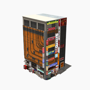kabukicho building 0001 3D