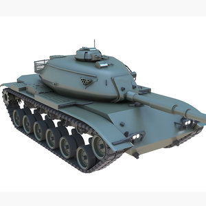 main battle tank 3D model