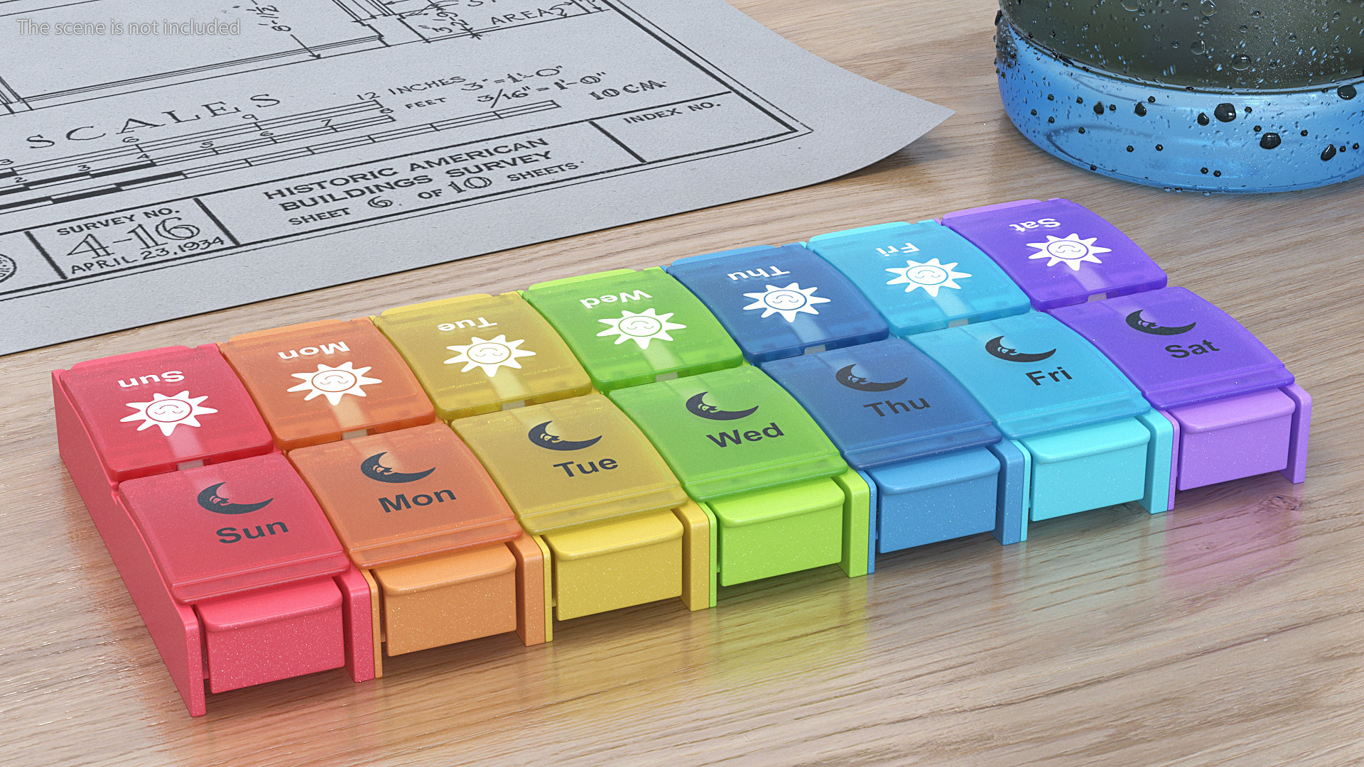 3D pill case box 14 TurboSquid 1576755