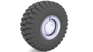 tire 3D model