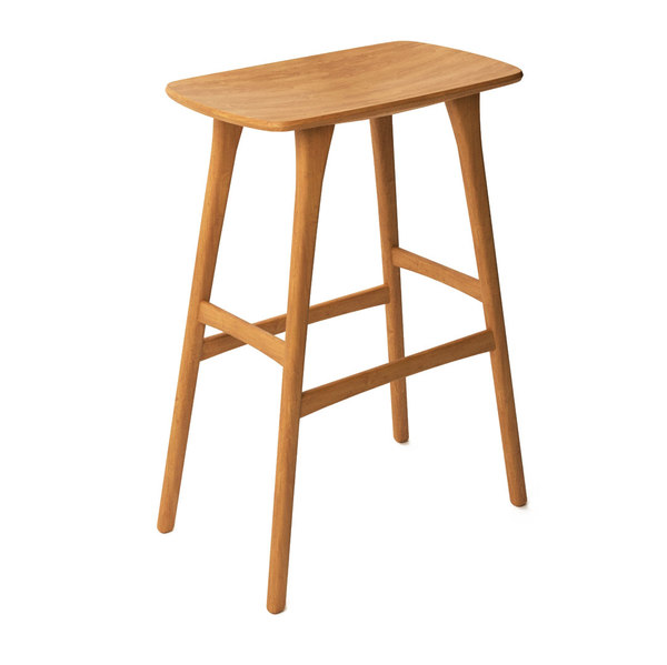 Bar Stool Chair Solid 3d Model, How To Fix A Wobbly Wooden Bar Stool
