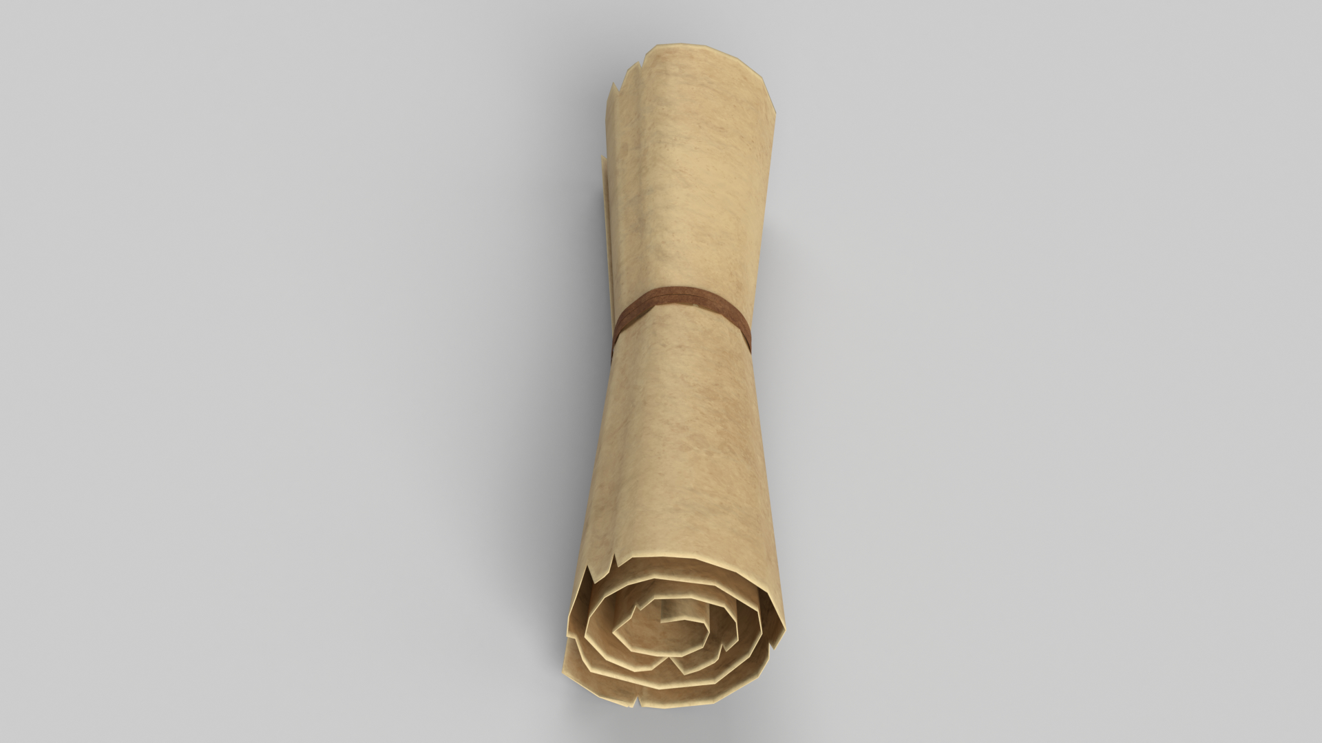 Scroll rolled 3D - TurboSquid 1576908