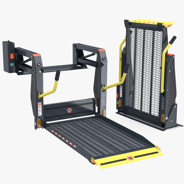 Hydraulic Wheelchair Lift Rigged Model 3D TurboSquid 1577139