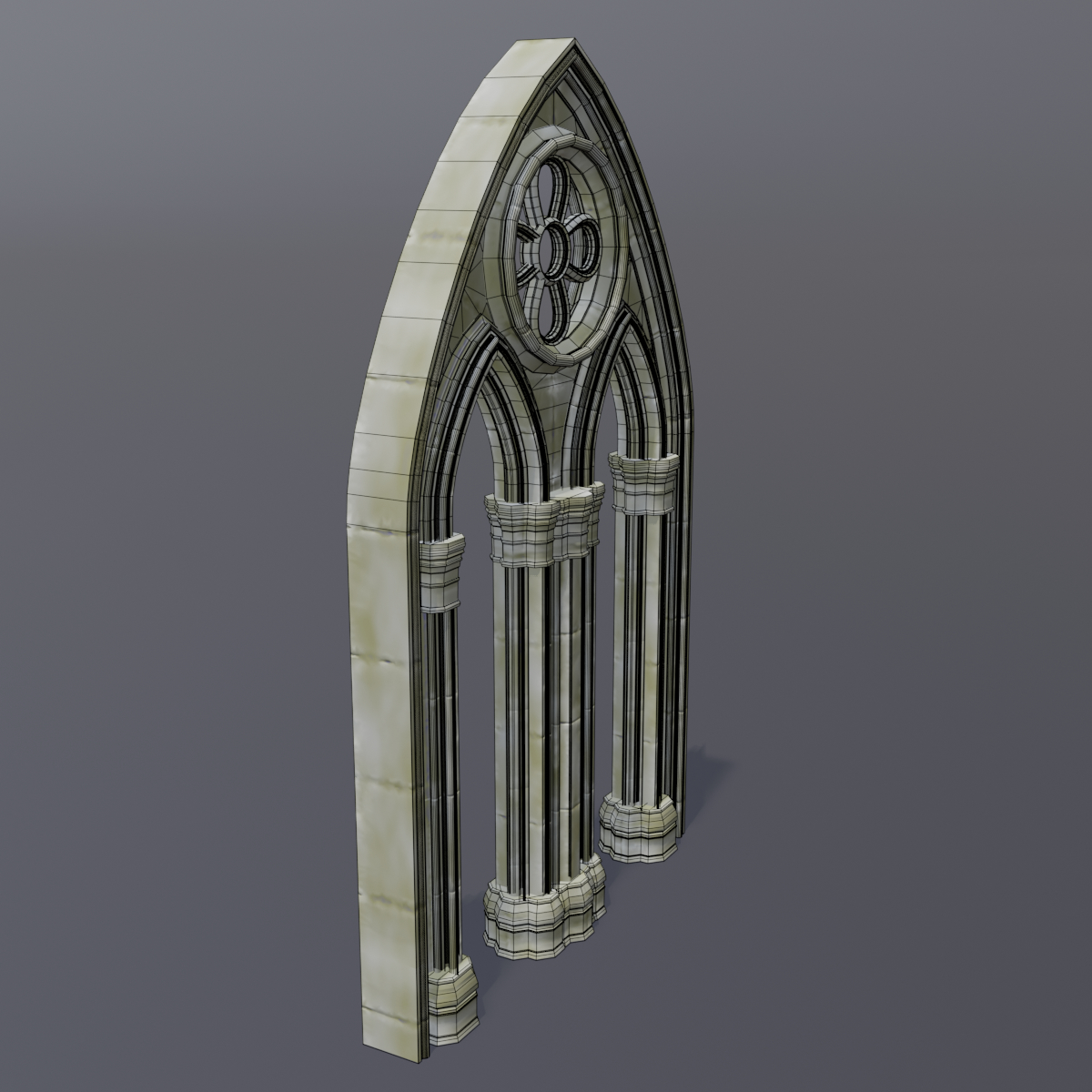 Gothic arch 3D - TurboSquid 1577213