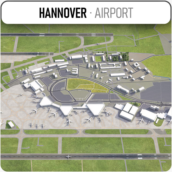 Aeroporto de Hannover - HAJ Modelo 3D - TurboSquid 1577257