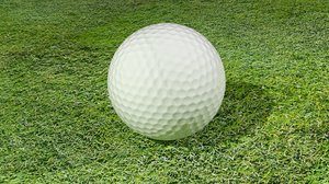 3D model golf ball