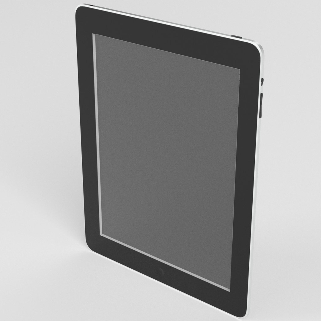 3d model tablet electronics