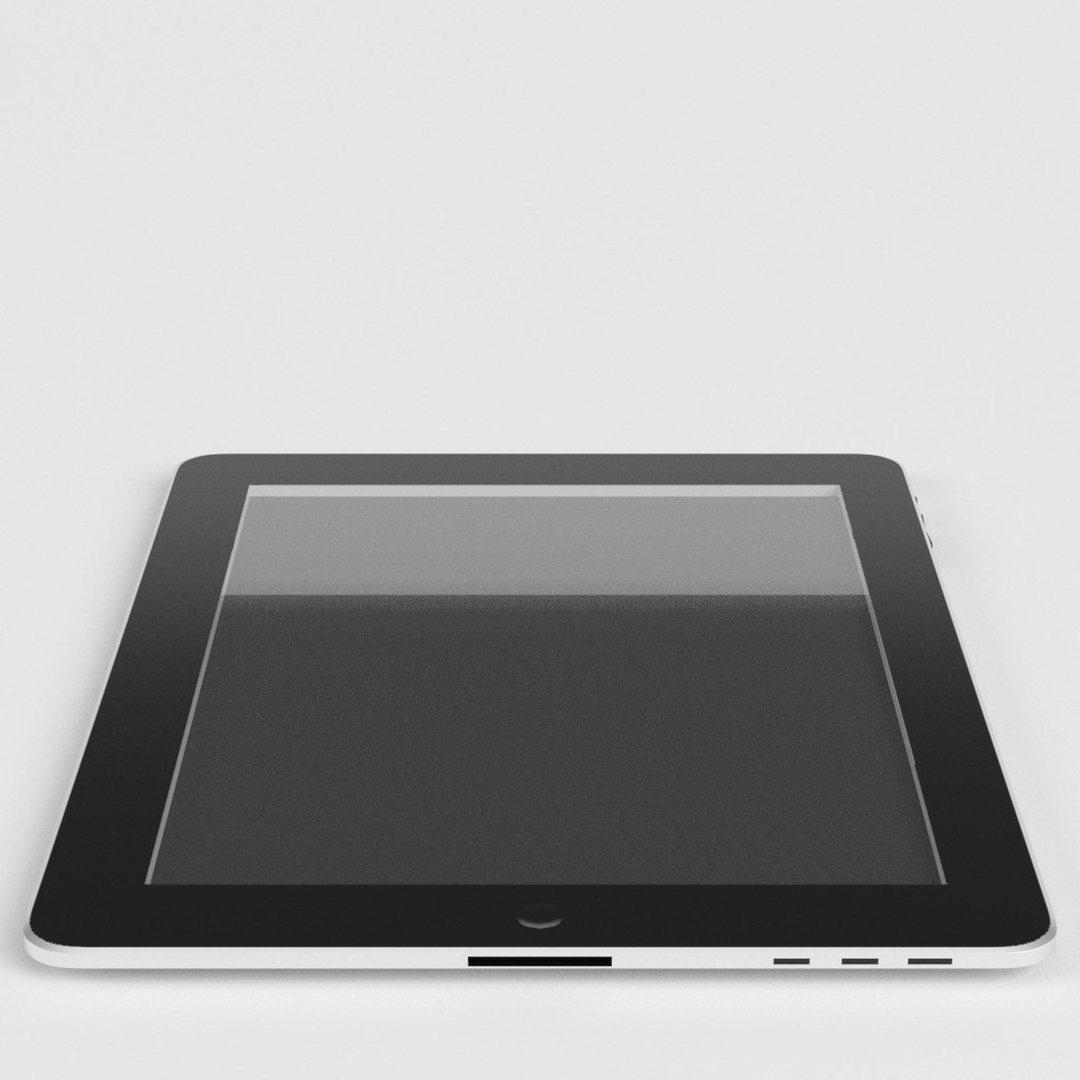 3d model tablet electronics