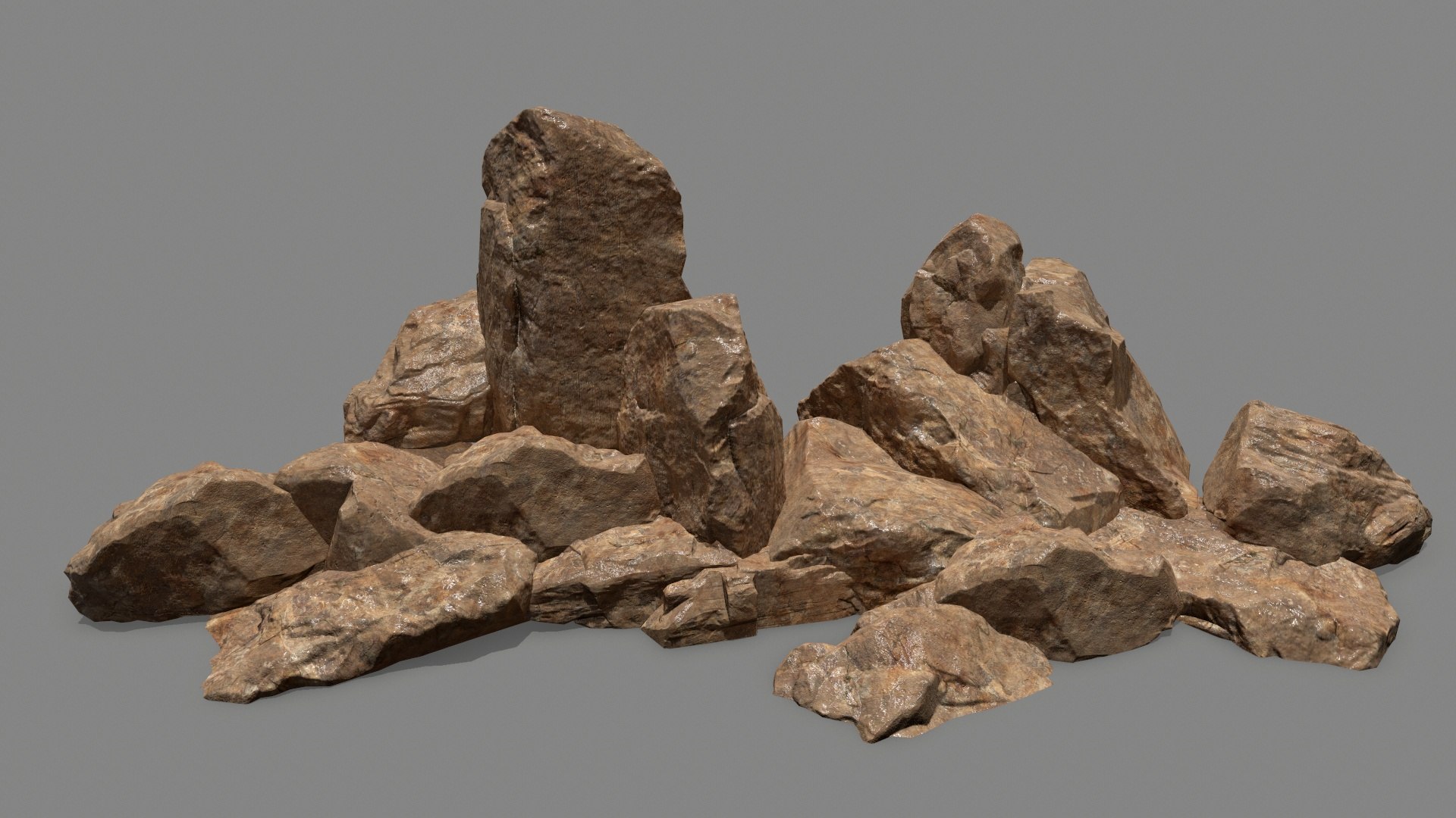 Free 3d Rock Model Turbosquid 1577368