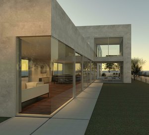 private residence 3D model