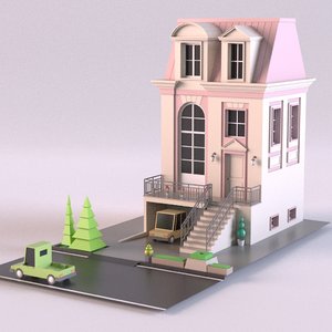 house 02 3D