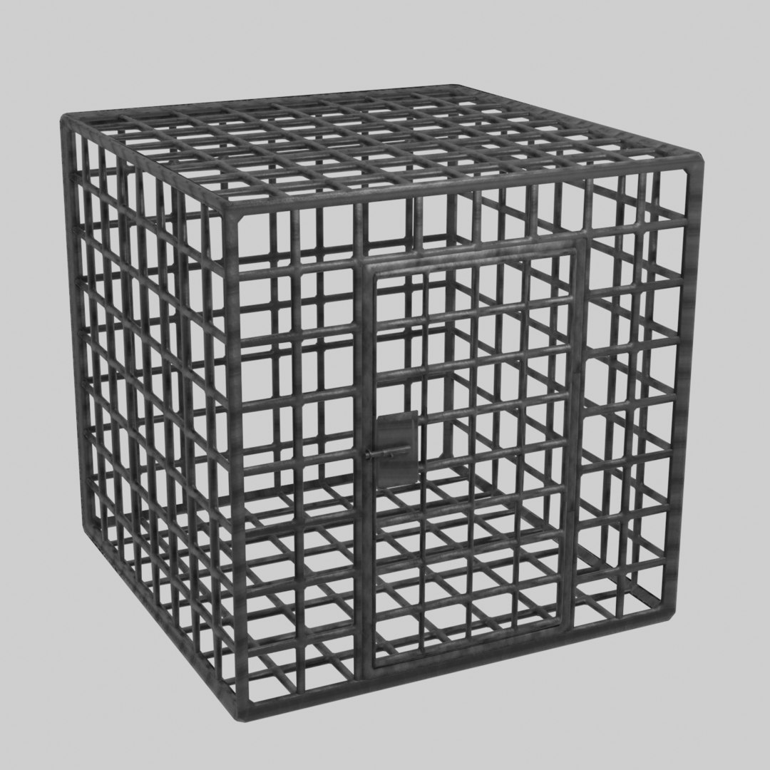 Dark cage 3D model TurboSquid 1573797