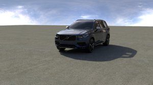3D car vrscene model