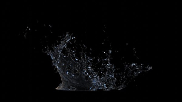 Water Splash 3d Modell Turbosquid