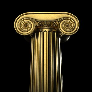 golden column corinthian model