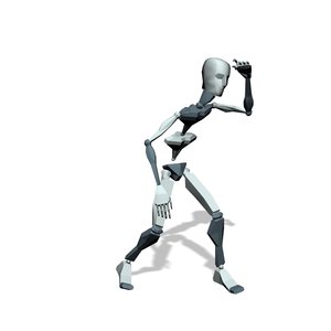 Spy stealing walk