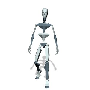 Stand idle and walking forward