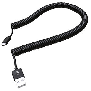 coiled usb cable 3D model