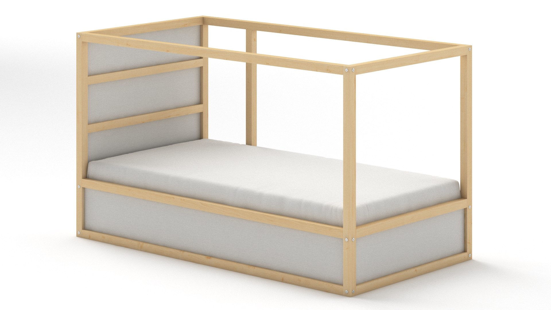 kura reversible bed mattress size